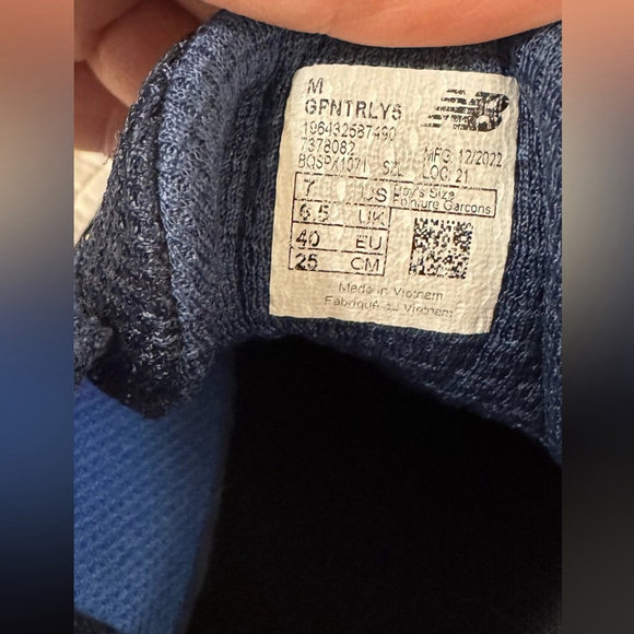 NEW BALANCE Nitrel Boys trail Shoe - Picture 7 of 10